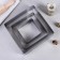 A set of baking forms and calculation "Square", 20 x 20 x 4.5 cm, 3 pcs
