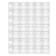 Set of coins sheets, Optima format, 10 sheets 200 x 250 mm, 35 x 35 mm cells 35 x 35 mm