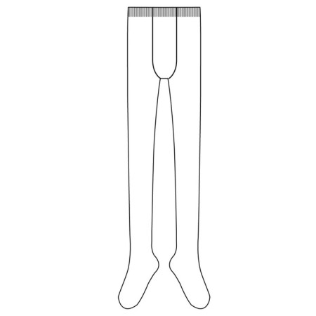 Pantyhose for girls, height 122-128 cm-1