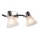 Wall lamp 2x60W E14, size 39x11x18.5 cm