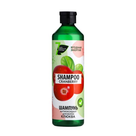 Shampoo Antioxidant for Hair Strength 7 Elements of Nature Cranberry, 500 ml