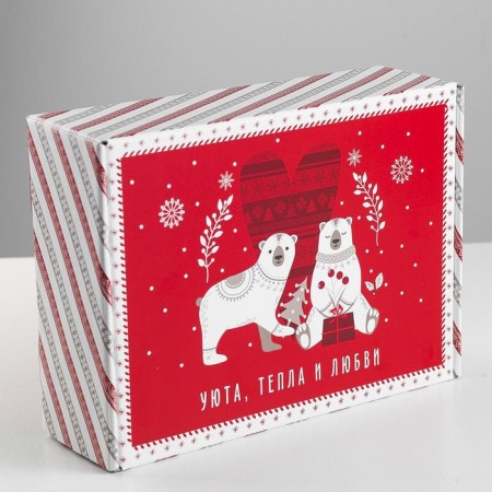 Folding box "New Year", 30.7 x 22 x 9.5 cm, New Year-2