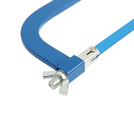 Hacksaw for metal tundra, wooden handle, two corners of the canvas, 300 mm-9