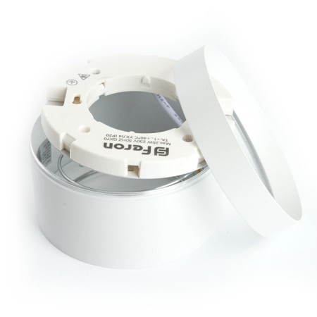 Ceiling light Feron HL370, IP20, GX70, 25 W, 115x115x70 mm, white color-6