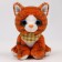 Soft toy "cat" red