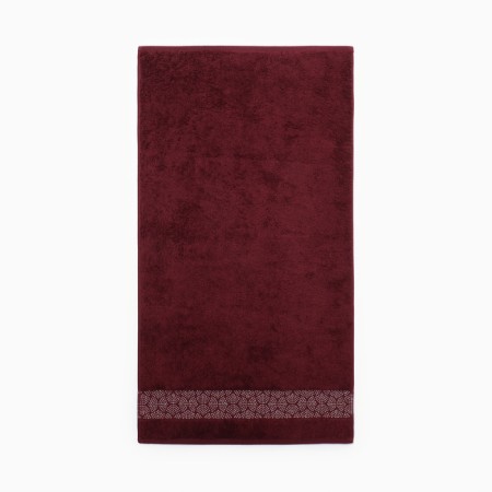 Terry towel Modello Argento PC-2601-4852 cV. 19-1725 Bordeaway, 50x90, 460g/m HL100%-1