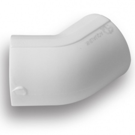 Aqualink square, polypropylene, d = 40 mm, 45 °-1