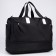 Sports bag with lightning with an increase, 4 outer pockets, black color