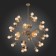 Suspension lamp ST LUCE. SL1111.303.30. Guido. 30x40 watts, e27, 100x100 cm, brass color