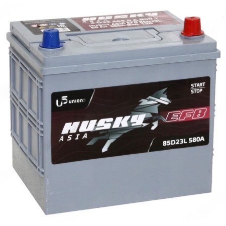 Husky Asia EFB 65 Ach, 85D23L (Q85), reverse polarity