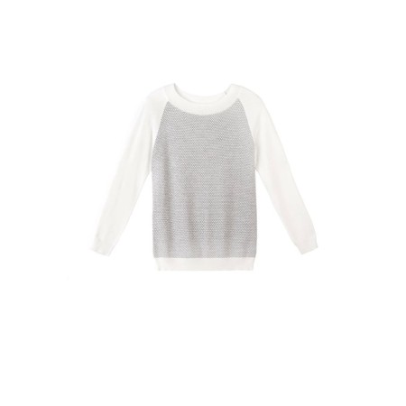 Jumper Female Conte Elegant, Size S, White Color-3