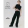 Children's pants Amarobaby Twice, height 134 cm, black color