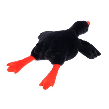 Soft toy "Goose Zakhar", 80 cm, black color-3