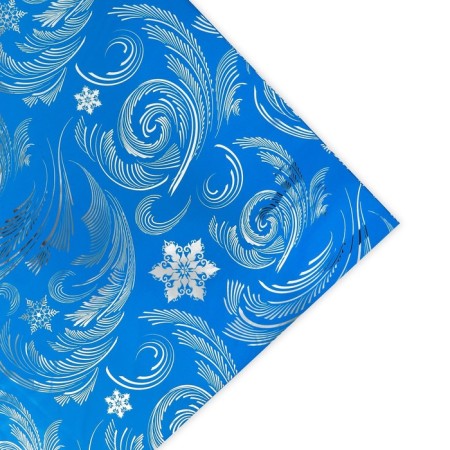 Film packaging holography "Patterns", 100 x 70 cm, New Year-3