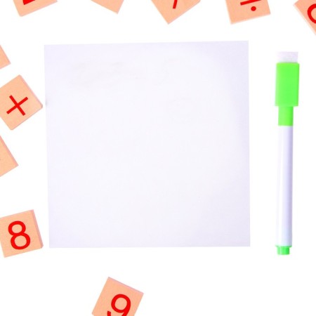A set for studying an account, sticks, dies, a board and a marker in a set-3