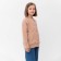 Bombber Children's minku beige color, height 152 cm