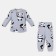 Set: jumper, pants crumb I "Panda", height 68-74 cm