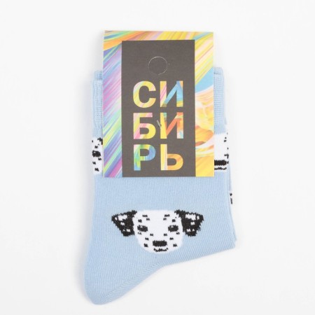Nosk children, blue color/Dog print, size 14-4