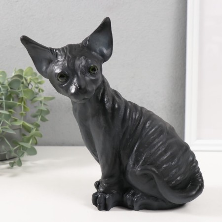 Figure "Kitten Sphinx" 22 x 10 x 21 cm.-1