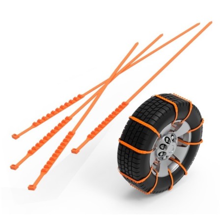 REXANT ANTI -Square Bracelet, Clamp 900 X 9 mm, Orange-2