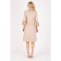 Women's dress, size 48, beige color