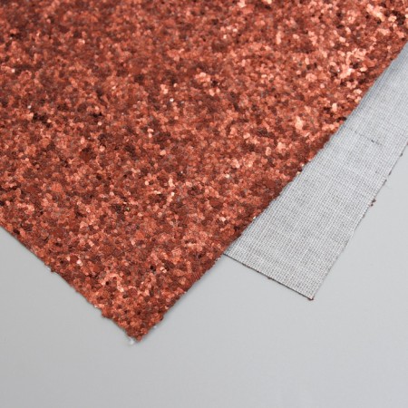 Liszt for creativity claims. Kozh "Large sparkles" Brown sheet 33x20 cm thick 0.84 mm
