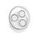Bra Ambrella Light Ice, 18W LED, 1350LM, 4200K, white, matte color