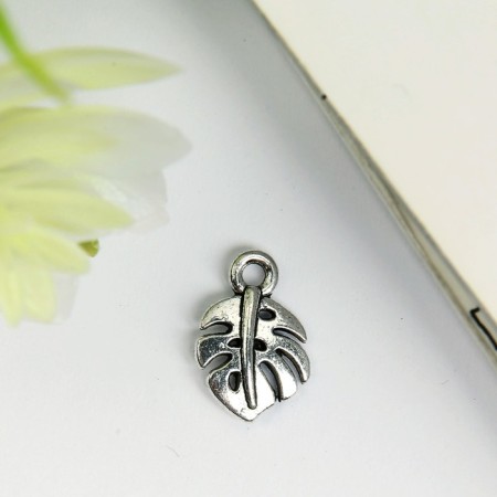 Decor for creativity Metal "Palm leaf" silver-2