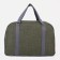 Road bag with lightning, external pocket, suitcase holder, green color