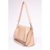 Bag Cross-Bodi Women's eco-leather ludor peach, 34x7x22 cm