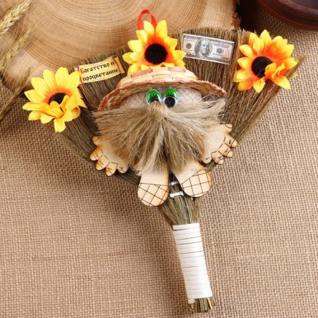 The amulet "Broat with the brownie", 25 cm, mix