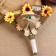 The amulet "Broat with the brownie", 25 cm, mix