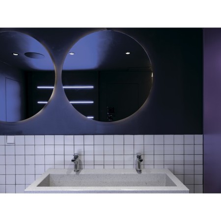 The built-in lamp Technical DL023-2-01B, 1x50W, 9.2x9.2x2.5 cm, GU10, Black Color Black-10
