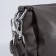 Cross-Bodi Bag on a zipper, dark gray color
