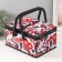 Casket for needlework "Folk Flower pattern" 19x26x14.5 cm