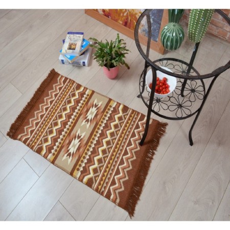 Kilim carpet, size 60x90 cm-1