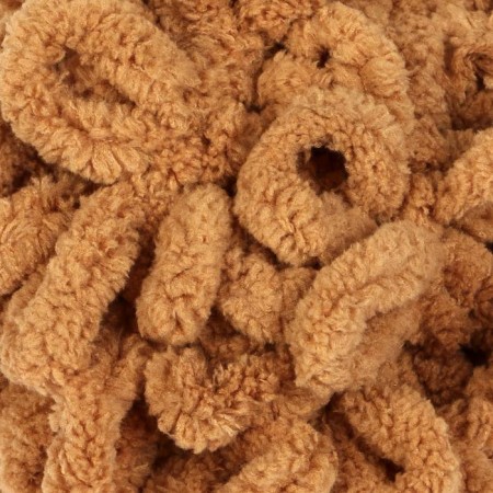 Yarn "Puffy" 100 % micropoliester 9m/100g (179 camel)