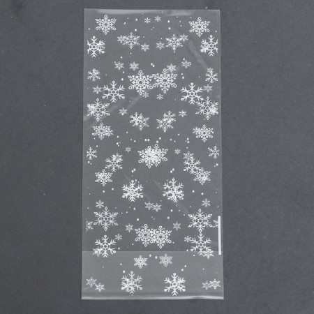 Package Packing BOPP, with a bottom fold, "Snow" 9*19 cm-2