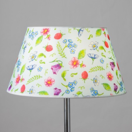 Universal lampshade "Small flowers" E27/E14 38x38x21cm-5