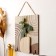 Decorative wood hooks "Abstraction. Rectangle. Flower" 1.5x19.5x23.5 cm