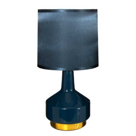 Berte table lamp E14 40W blue 14x14x30.5 cm Risalux-6