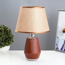 Barie table lamp E14 40W brown 22.5x22.5x35 cm Risalux