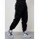 Cargo jeans male, size 48, black color