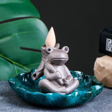 Filicism Set on the stand "Frog owi" 6x4cm-1