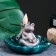Filicism Set on the stand "Frog owi" 6x4cm
