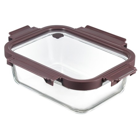 Container for baking and storage Smart Solutions, rectangular, with a lid, 1.5 l, the color is dark blue-1