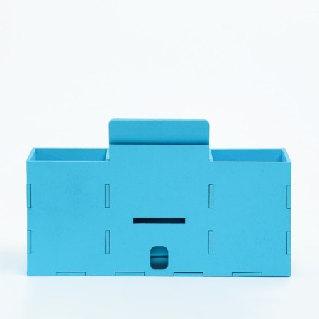 Organizer for the office with a stand for the phone "Today is your day!" 23x7x14 cm-4