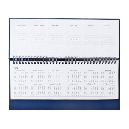 Planing is a low -off 100 x 300 mm, 56 sheets, on the crest, an artificial leather cover, blue-4