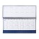 Planing is a low -off 100 x 300 mm, 56 sheets, on the crest, an artificial leather cover, blue