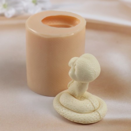 Silicone Mold "Snake No. 9" 6.5x4x5.5 cm-4